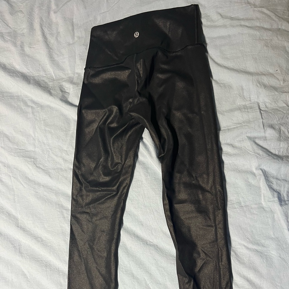 Lululemon Black align shine Leggings